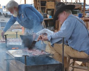 A chuckwagon breakfast will be one of the highlights awaiting those attending the 2nd Texas Sheep and Goat Expo held in conjunction with the 43rd Texas A&M AgriLife Sheep and Goat Field Day on Aug. 19-20 in San Angelo. (Texas A&M AgriLife Communications photo by Steve Byrns)