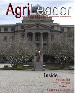 AgriLeader is a TAMU student publication.