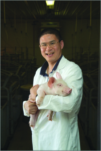 Dr. Guoyao Wu, Texas A&M AgriLife Research scientist and distinguished professor in the department of animal science at Texas A&M University, College Station. (Texas A&M AgriLife photo)
