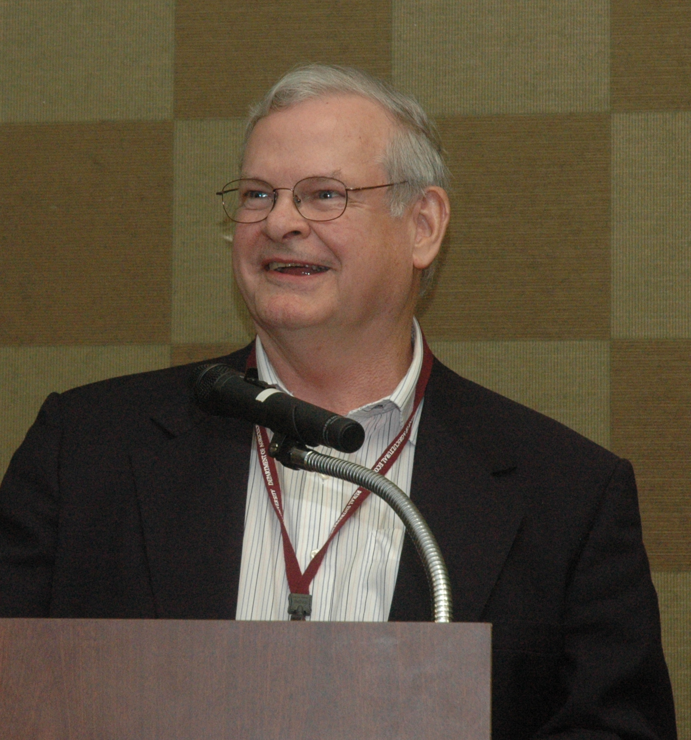 Dr. Jim McGrann, Texas A&M AgriLife Extension Service professor emeritus. (Texas A&M AgriLife Extension Service photo by Blair Fannin)