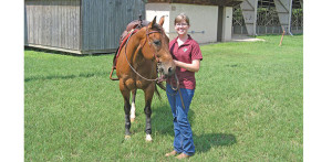 Teri Antilley with horse.