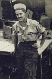 Tom in Okinawa shortly after his release from the Japanese prison. 