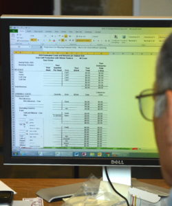 A series of spreadsheets is now available to help producers develop planning budgets for the current year. (Texas A&M AgriLife Extension Service photo by Blair Fannin)