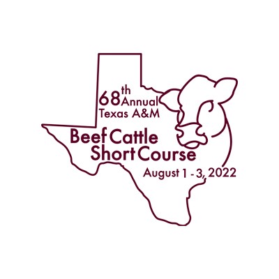 Beef Cattle Short Course Logo with dates