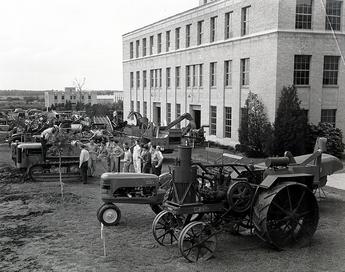 In the early years, the department would host an Agricultural Engineering Fair to demonstrate the newest technologies.