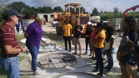 A summer program at Texas A&M University recently provided 15 undergraduate students with fellowships in water quality to study the impacts of on-site sewage facilities on soil and water quality. The students were from Texas A&M, Prairie View A&M Florida A&M, and Kansas State universities.