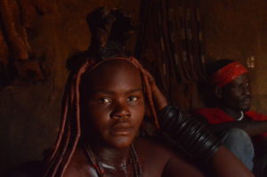 Traditional Himba woman