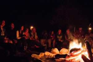 Herbert and Ilme joined the Namibia group for a jam session around a campfire hosted by Tobin Redwine, Ph.D. During our stay, the temperature dropped to 1 degree Centigrade.