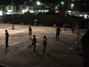 Zarcero city playground in Alajuela Province promotes a youth sports culture in Costa Rica (Jan 6, 2017).