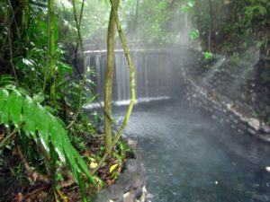 Eco Termales Hot Springs in La Fortuna, Costa Rica.