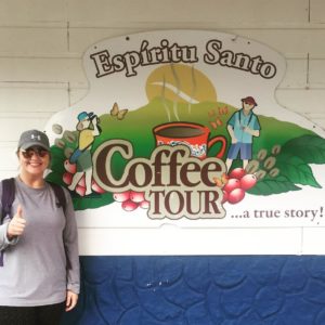 While in Costa Rica, I toured a coffee farm at Espiritu Santo and even had the opportunity to pick coffee beans.