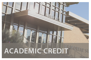 Take courses for academic credit.